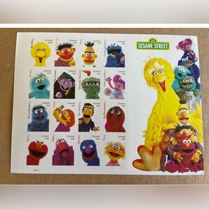 2 Sesame Street 50th Forever  (16 per sheet) 32  in total- 2019